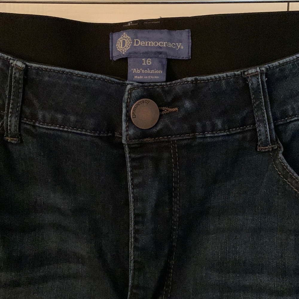 Democracy 'Ab'solution Slimming 5-pocket Bootcut Jeans, Sz 16